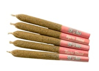 Status - Status - Tigers Bleed Liquid Diamond Hybrid Infused Kief Coated Pre-Rolls - 5x0.25g