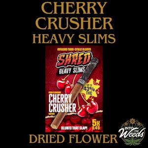 SHRED - Cherry Crusher Heavy Slim Blunts - 5 x 0.4g