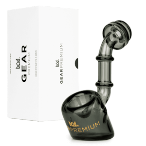 Gear Premium - Glass Pipes - 4" Odin Upright Sherlock Hand Pipe (Smoke)