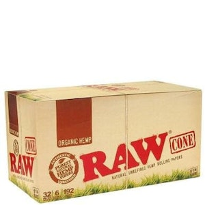 Smoke Arsenal - RAW Organic Hemp 1 1/4 Cones 6pk
