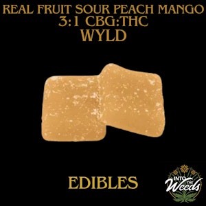WYLD - Real Fruit Sour Peach Mango 3:1 - 10x10 mg