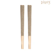 Divvy | Roll Up Indica Pre-roll | 2x1g WeRewards PROMO