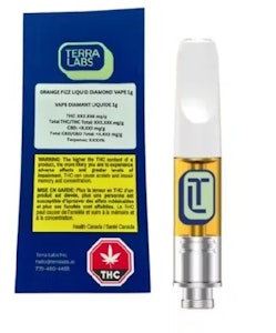 Terra Labs - Orange Fizz Live Resin Diamond (1mL) - Terra Labs