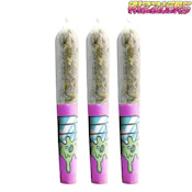 Rizzlers | Diamond Handz - Baja Banger Diamond Infused Pre-Roll | 3x0.45g