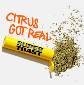 Citrus Got Real Pop n' Pour 3.5g Milled Flower by Super Toast