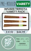BOXHOT - INFUSED TRIFECTA OF BLUNT SMOKING POWER 3PK PRS