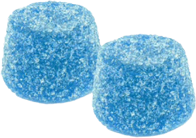 The Loud Plug - The Loud Plug - Blue Raspberry Burst Gummies 2x5mg | 10mg THC Main Image