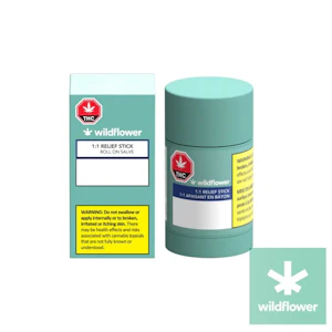 Weed Pool - Wildflower 1:1 Relief Stick THC+CBD 30g