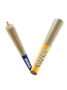 Vox Popz - Shufflez Indica 2 x 0.5g Diamond Infused Pre-Rolls
