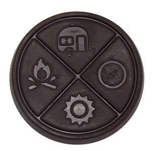 The Hazy Camper - Hazy Camper Wild Raspberry THC Organic Dark Chocolate