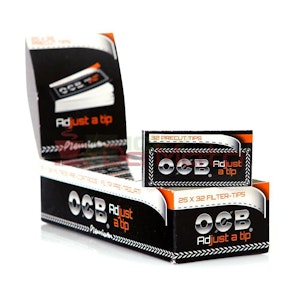 OCB - OCB Black Premium Long Filter Tips Booklet