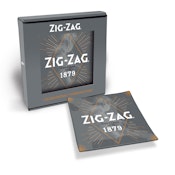 Zig-Zag - Shatter Resistant Glass Ashtray (Smokey)
