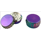 Bottle Cap Grinder Indigo Rainbow