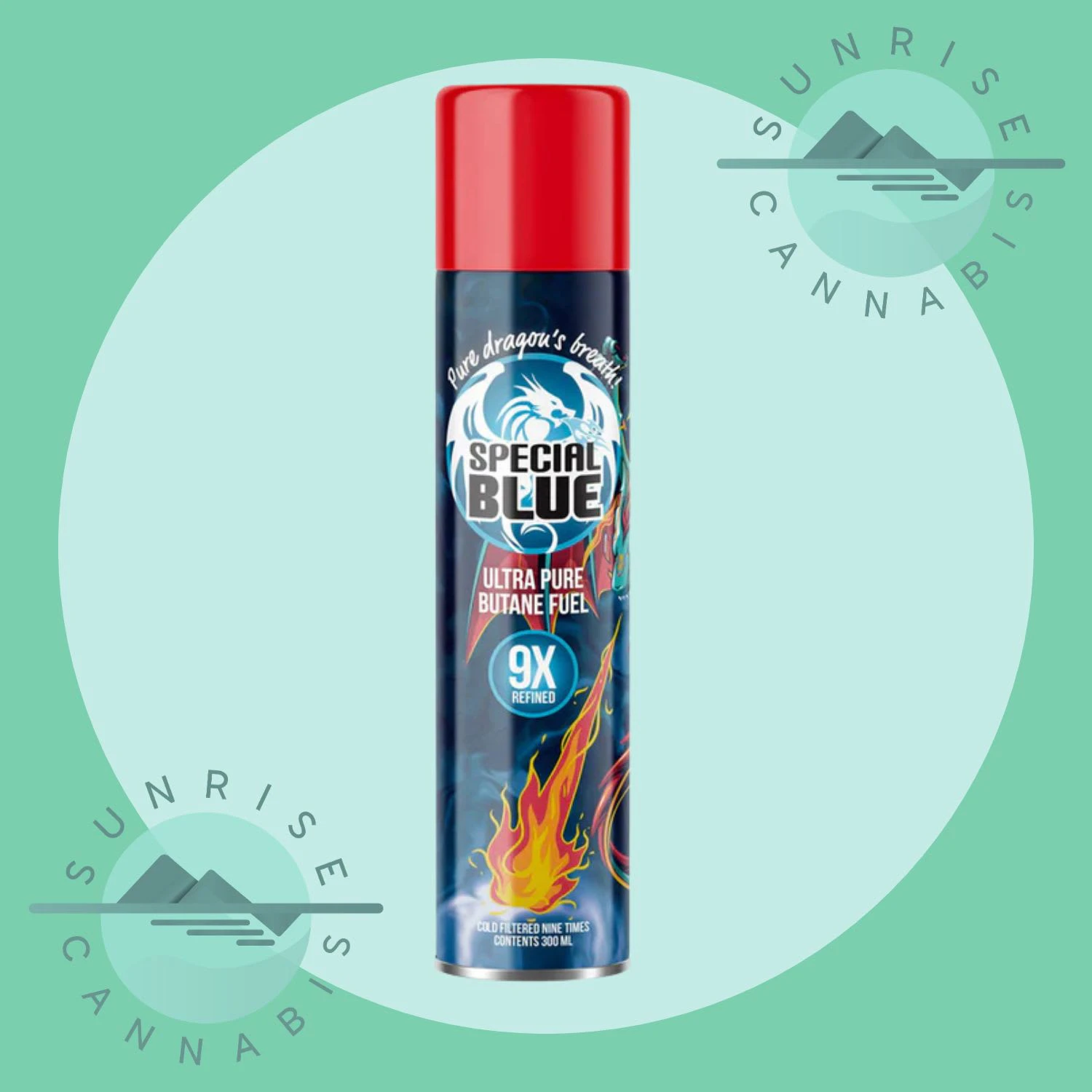 Sunrise Cannabis Headshop - ULTRA PURE BUTANE - SPECIAL BLUE Main Image