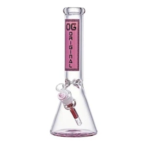 OG Original - OG Original - OG Logo Bong - 14" (Pink)