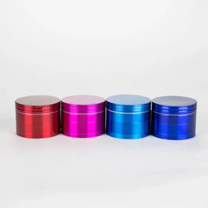 Smoking Cat Distribution Inc. - 50mm Aluminium Grinder (Assorted Colors)