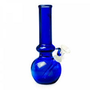 Red Eye Glass - 8" BABY BINGER TUBE BONG - BLUE