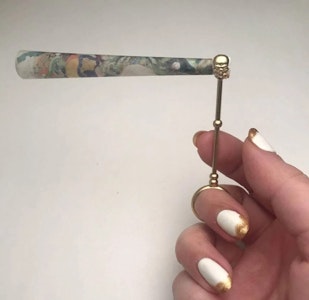 Peaceflower - Peace Of-Mind Smoke Holder Skull/Peaceflower