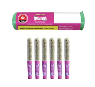 Rizzlers - WATERMELON RAZZLER INFUSED PRE-ROLLS - 6X0.5G