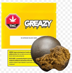 GREAZY - Afghan Black Hash 2g - Greazy