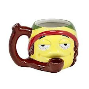 NT Cash & Carry - Stoned Emoji Roast & Toast Mug Pipe
