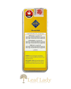 Riptides - Triple Rip Infused Pre-Roll 3x0.4g Distillates