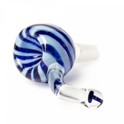 Red Eye Glass - 14mm Carrera Pull-Out - Blue & Purple