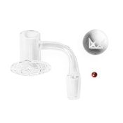 GEAR Premium - 14mm Male 90 Degree Blender Banger - Clear