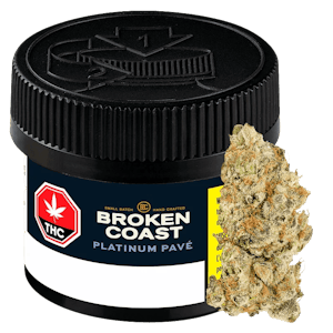 Broken Coast - Platinum Pave 3.5g Dried Flower