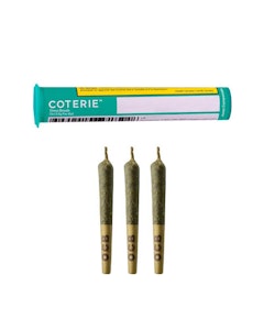 Coterie - Oreoz Breath - Indica - 3x0.5g