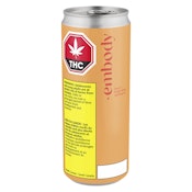 embody - Peach + Ginger White Sparkling Tea - Hybrid - 355ml
