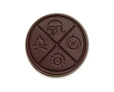 The Hazy Camper - WILD RASPBERRY THC ORGANIC DARK CHOCOLATE - 5.5 Main Image