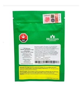 Western Cannabis - Grape Slushee 1g Shatter