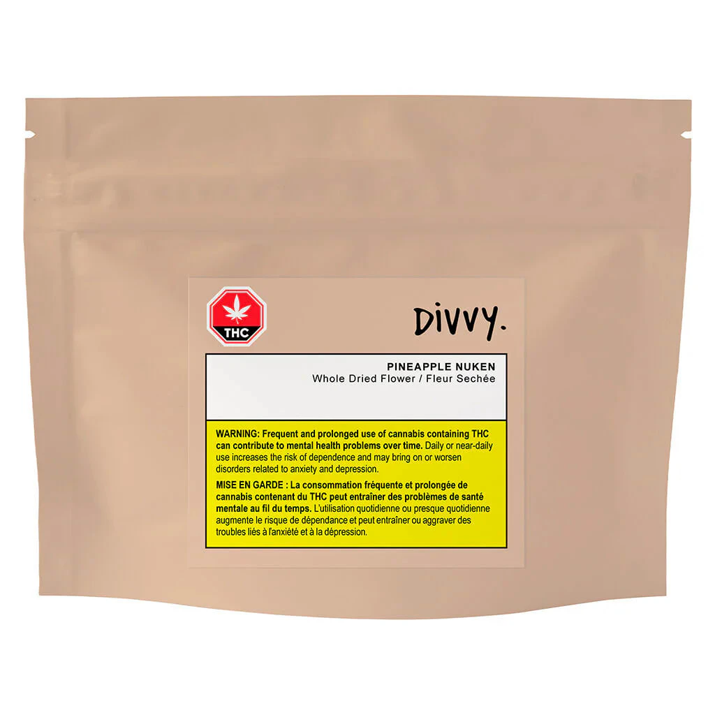 Divvy - Pineapple Nuken 28g Dried Flower Main Image