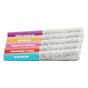 Flyers Frosted Infused Variety Pack Pre-Rolls 5x0.5g Resin- Claybourne