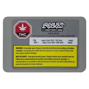 Rocket Factory - Liquid Uforia Pre-Rolls - 10x0.5g - THC:29.7%