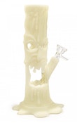 9" Tall Beige Evil Tree W/LED Light