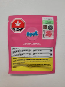 National Cannabis Distribution - Spot Raspberry 4:1 CBN-THC Soft Chews