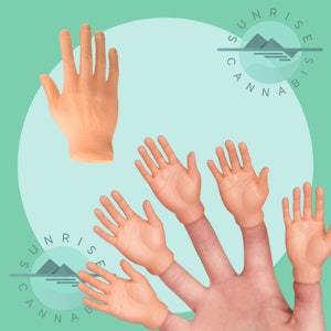 Sunrise Cannabis Headshop - FINGER HAND