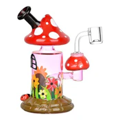 ACC - Humble & Fume - Magic Shroom Garden Glow 6.25" Dab Rig