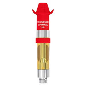 Wild West - Wild West 96+ Strawberry Stampede Liquid Diamonds 510 Thread Cartridge 0.95g