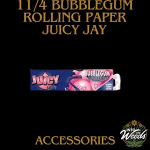 Juicy Jay  - 1 1/4 Rolling Paper - Bubblegum