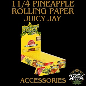 Juicy Jay  - 1 1/4 Rolling Paper - Pineapple