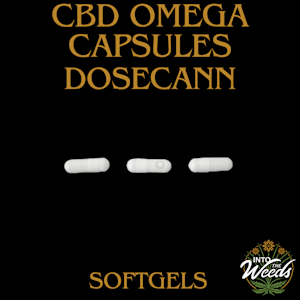 Dosecann - CBD Omega 25 Softgels - 30 x 25mg