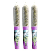 RIZZLERS - Baja Banger 3 x 0.45g Diamond Infused Pre-Rolls - Sativa