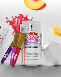 Jeeter - BABY JEETER INFUSED FORBIDDEN FRUIT PACK PRE-ROLLS
