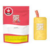 Trippy Sips - Peach High-Alive Gulps All-In-One Vape - 2g
