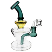 Cone Stack Dab Rig - Teal