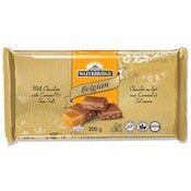 Waterbridge Belgian Milk Chocolate with Caramel & Sea Salt 300g