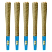 Old School All Hash Pre-roll 5x0.5g Hash and Kief